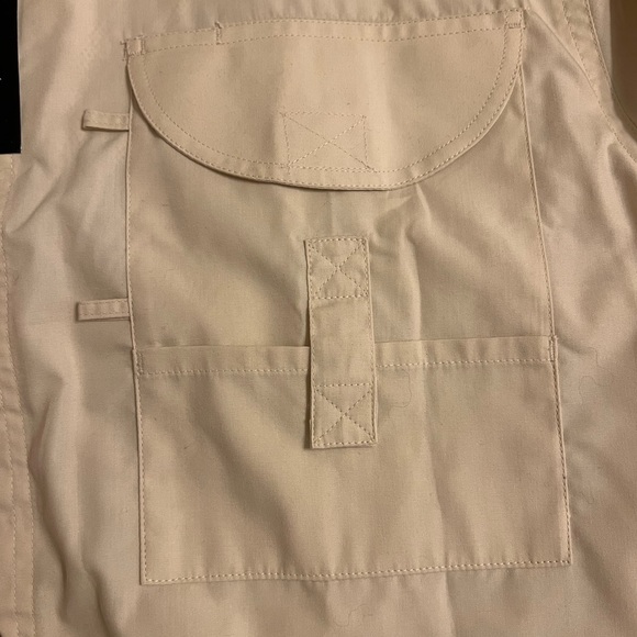 Fishing Shirt L Tan “Keep Your  Mouth Shut and You Won’t Get Caught” Tiger Hill - Picture 7 of 10